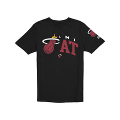 Miami Heat Hardwood Classics 2000s Multi Logos T-Shirt