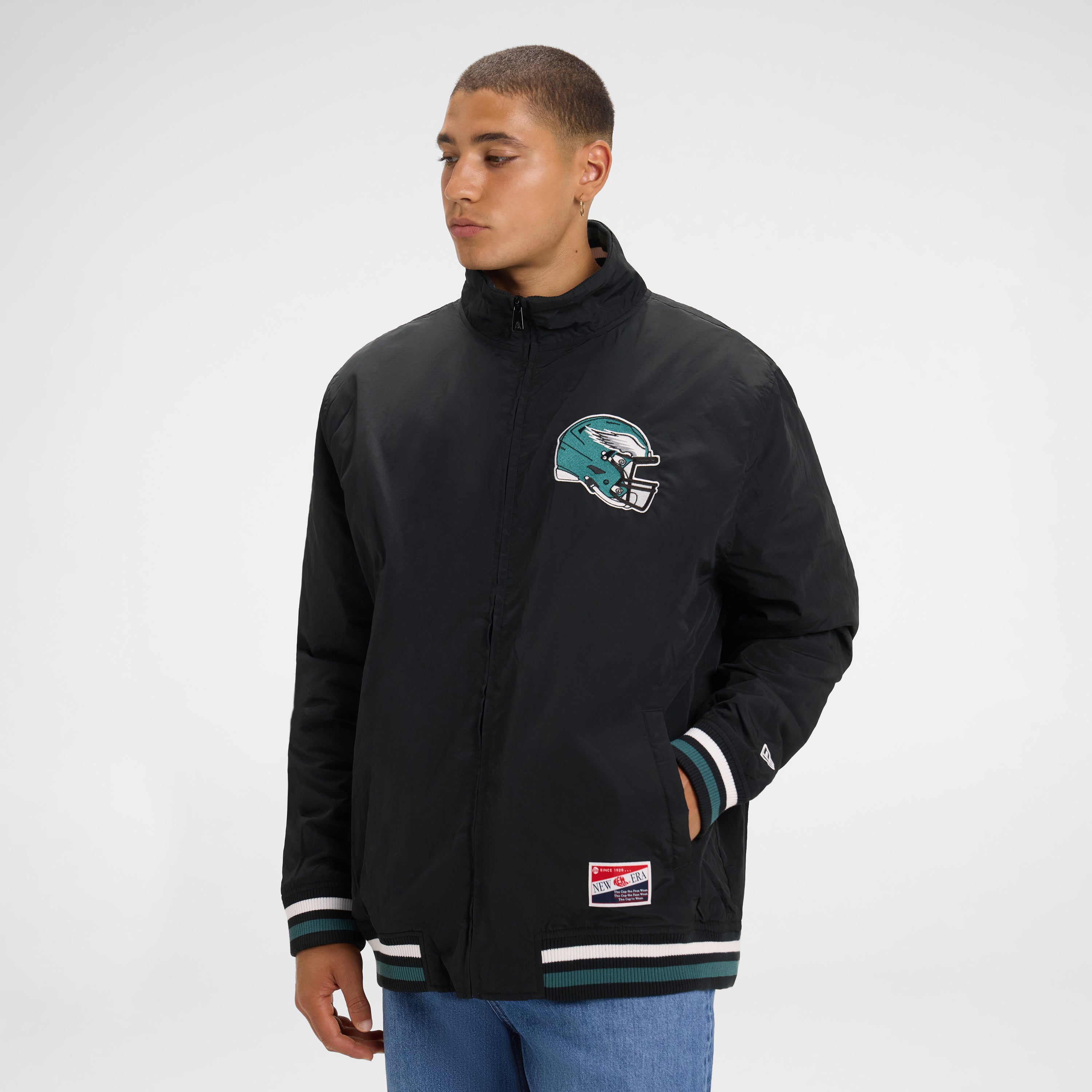 New York Giants Throwback Nylon Jacket