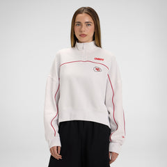 New York Giants 2025 Functional Fandom Women's Quarter Zip