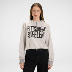 Philadelphia Eagles Sport Night Heather Gray Women's Hoodie
