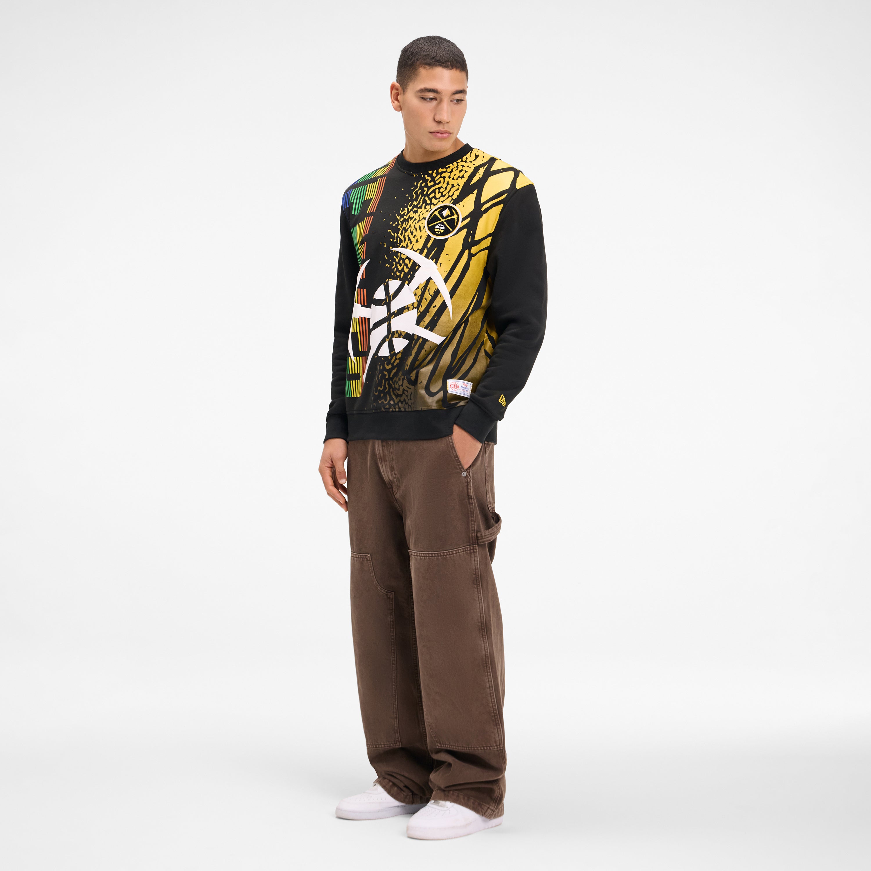 New York Knicks 2025 City Edition Black Crewneck