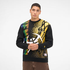 Philadelphia 76ers 2025 City Edition Black Crewneck