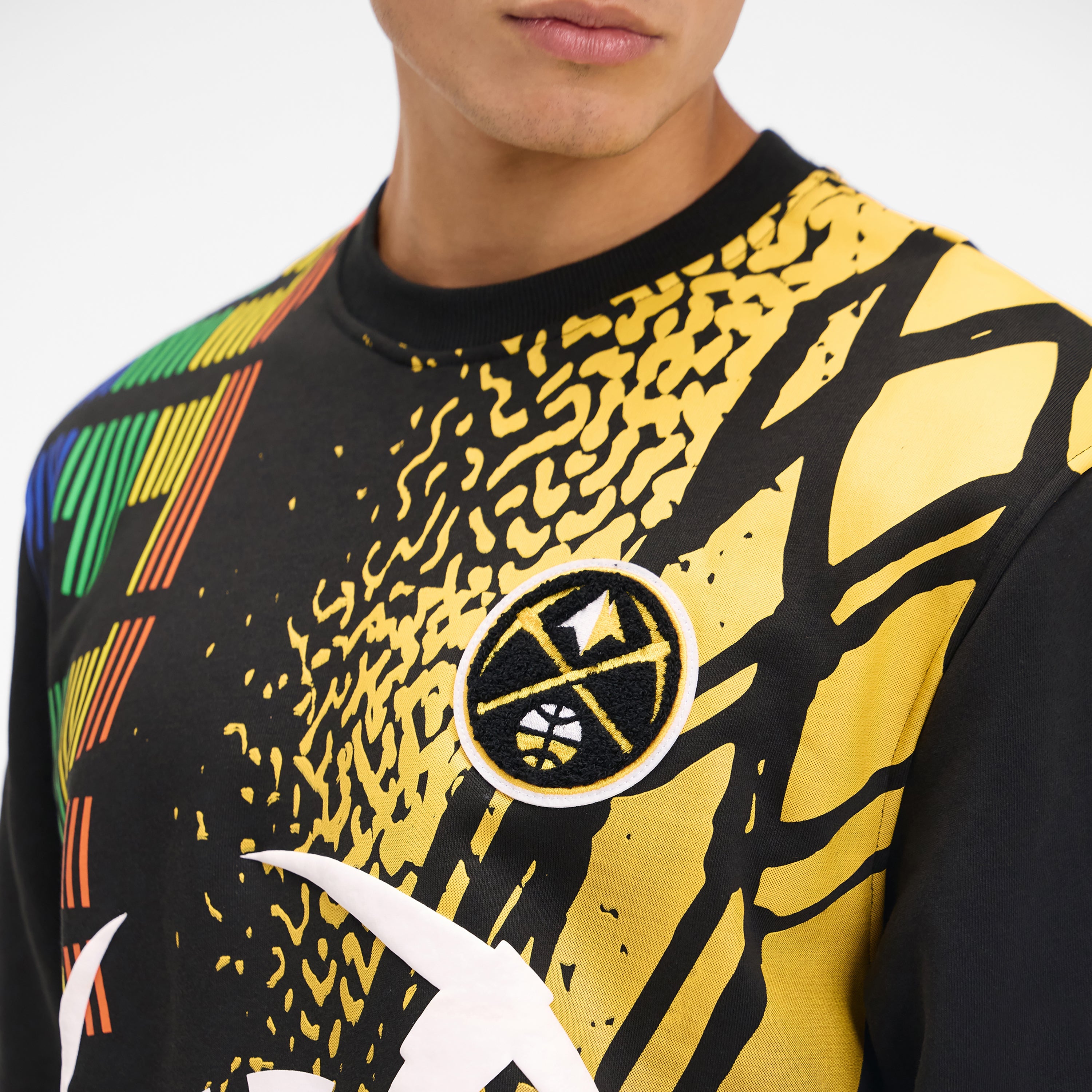 Denver Nuggets 2025 City Edition Black Crewneck