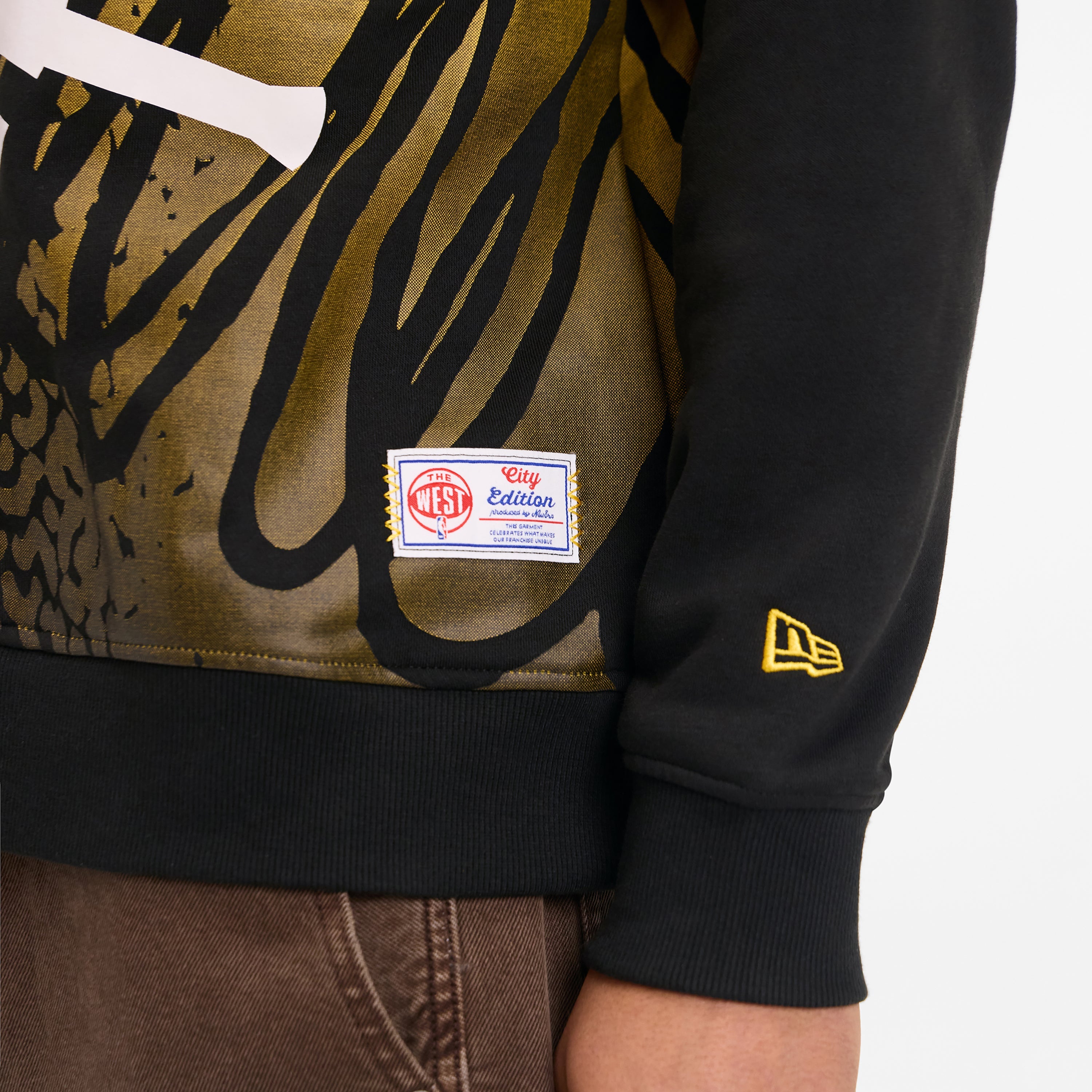 Denver Nuggets 2025 City Edition Black Crewneck