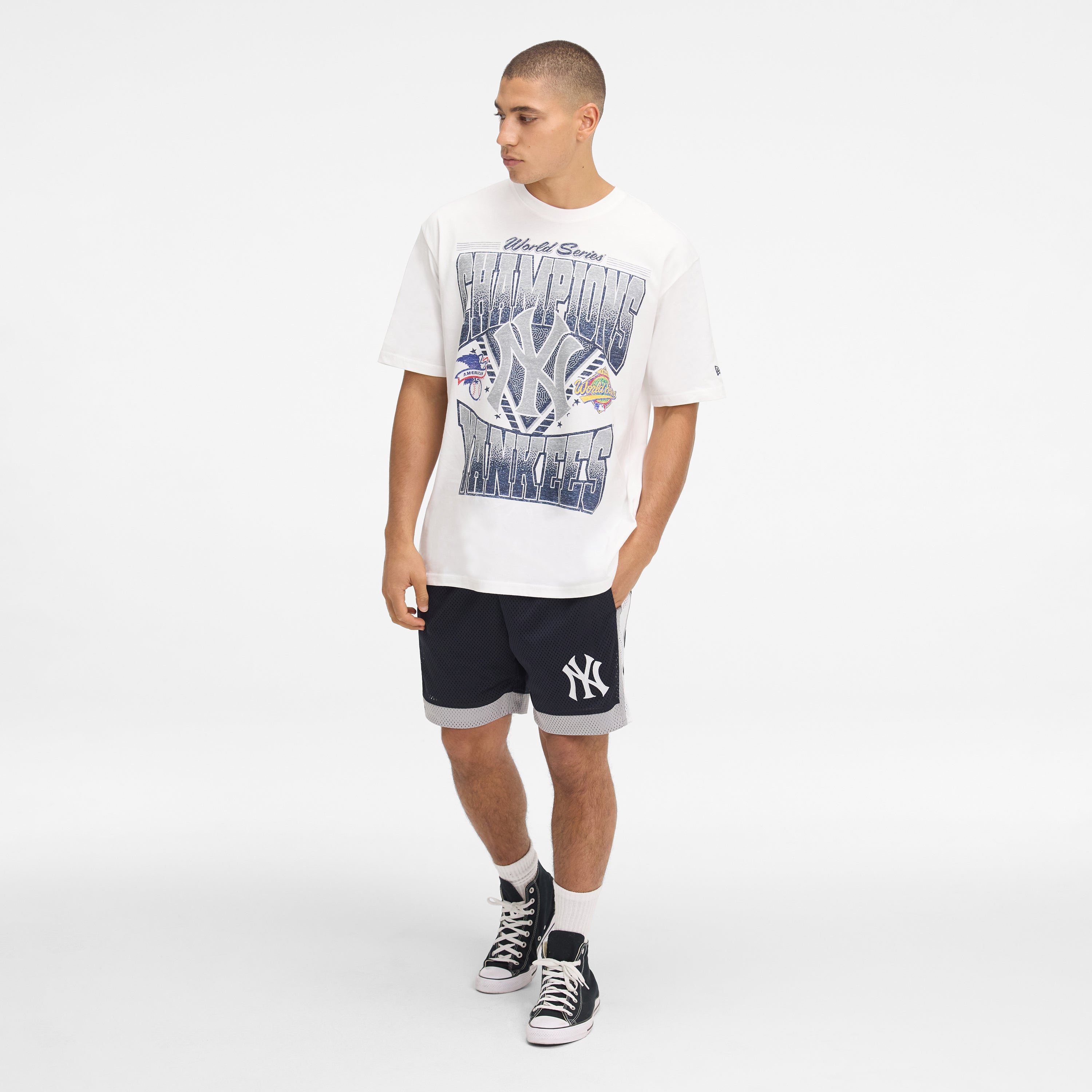 Los Angeles Rams Sport Classics Washed Optic White T-Shirt