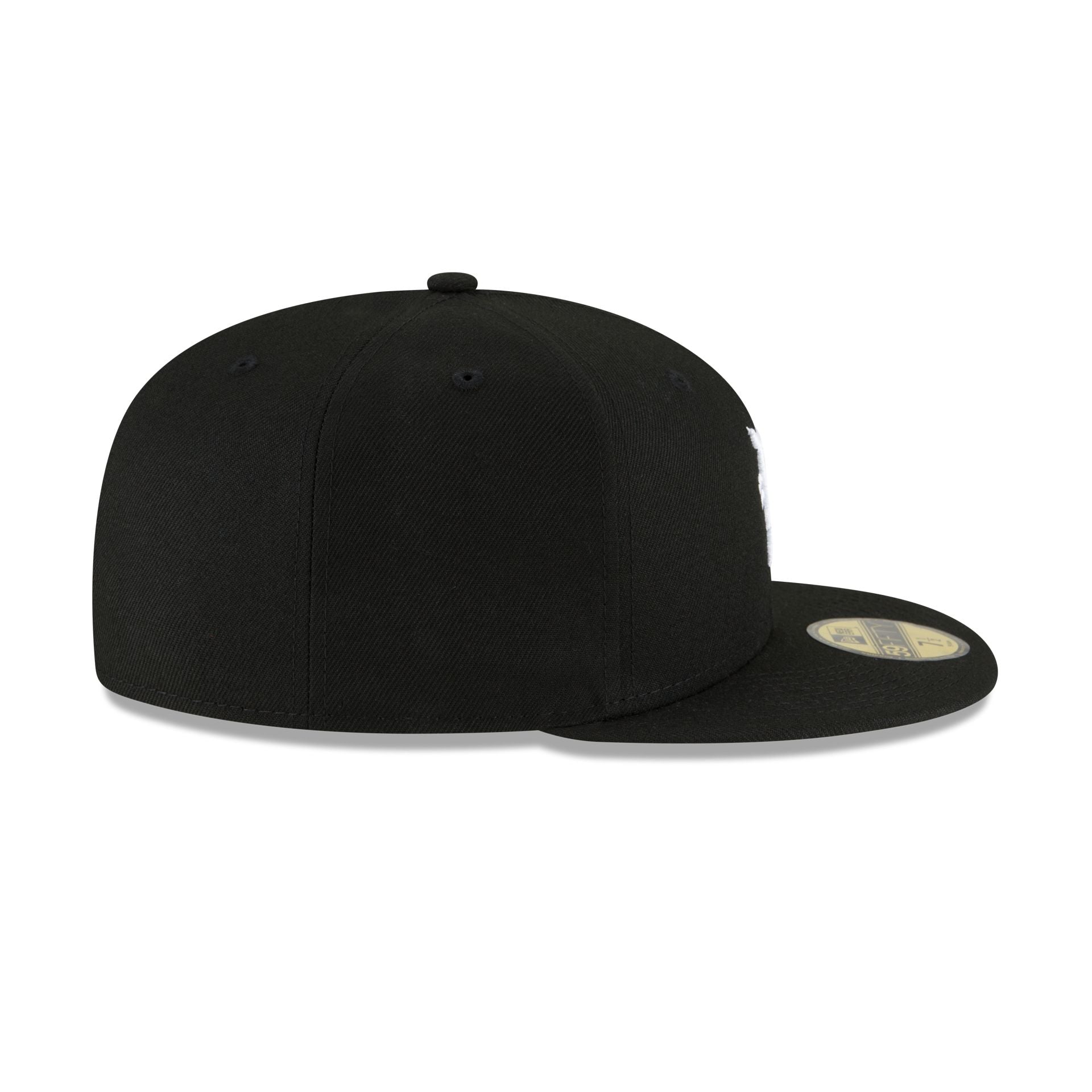 Detroit Tigers Basic Black and White 59FIFTY Fitted Hat
