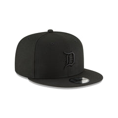 Detroit Tigers Basic All Black 9FIFTY Snapback Hat