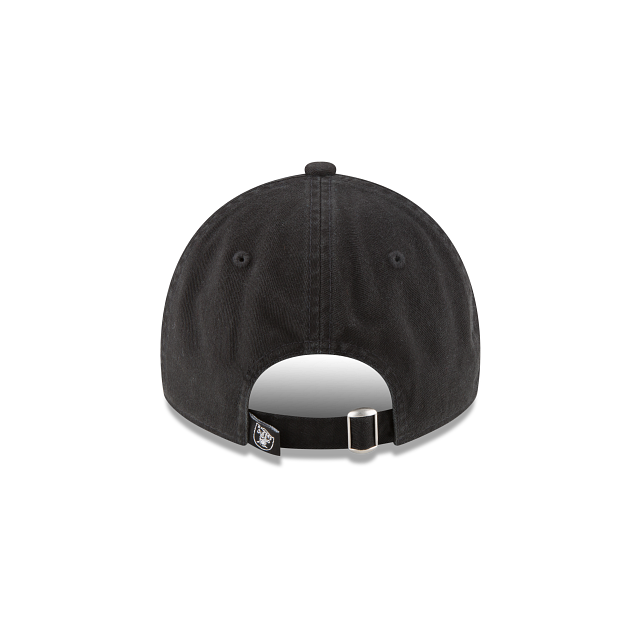 Las Vegas Raiders Core Classic Black 9TWENTY Adjustable Hat