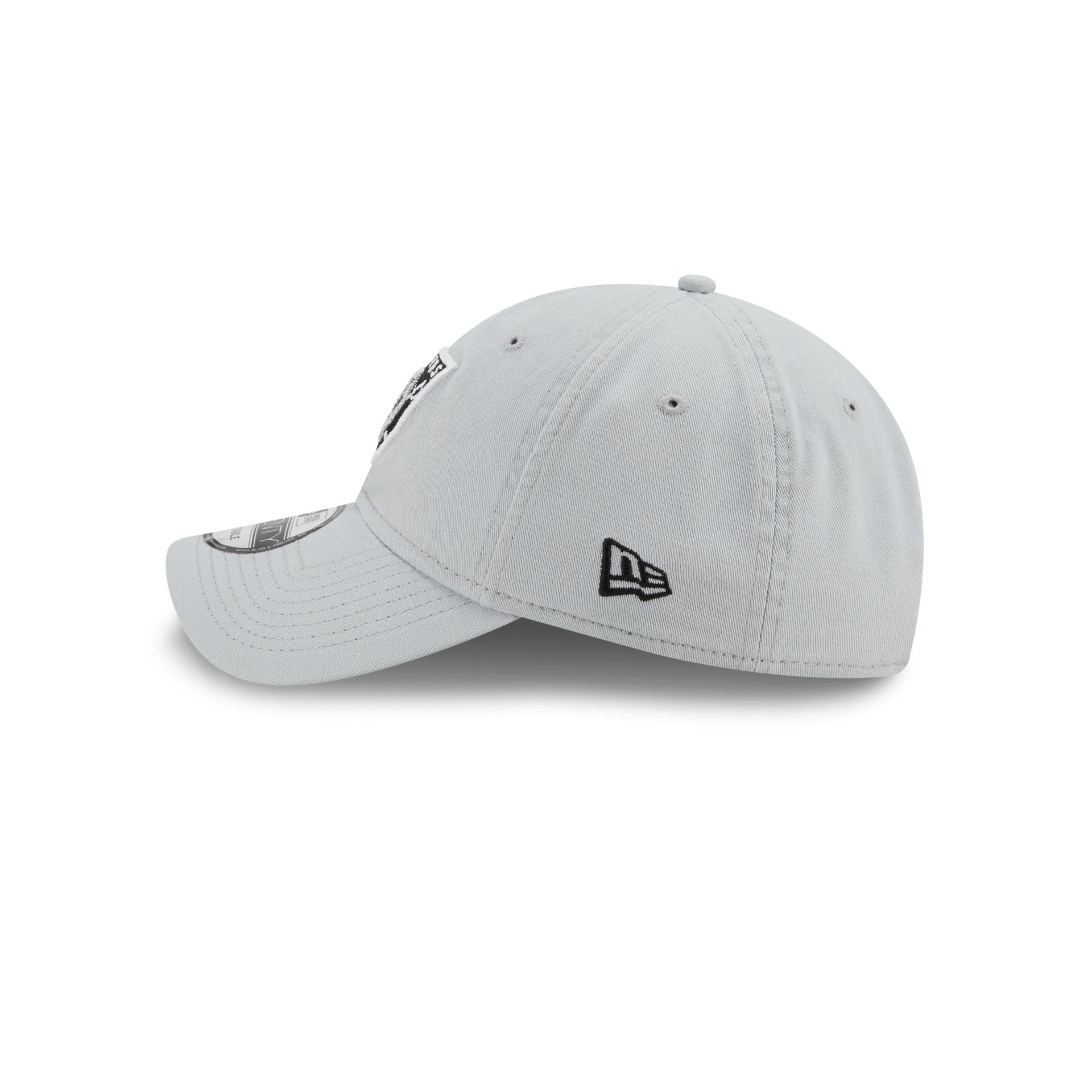 Las Vegas Raiders Core Classic Gray 9TWENTY Adjustable Hat