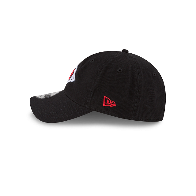 Kansas City Chiefs Core Classic Black 9TWENTY Adjustable Hat