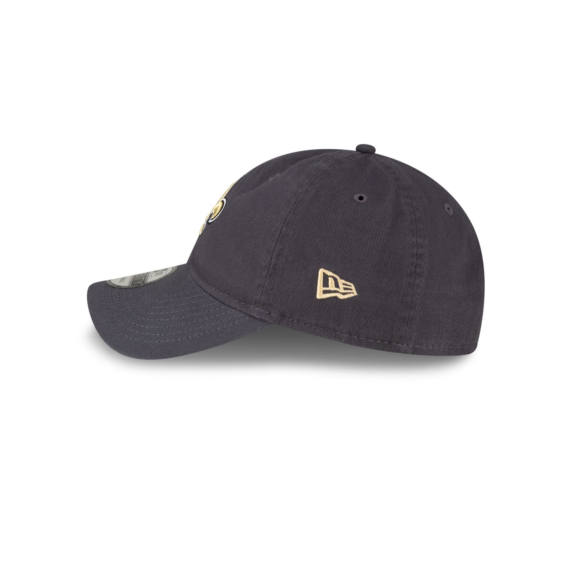 New Orleans Saints NFL Core Classic Graphite 9TWENTY Adjustable Hat