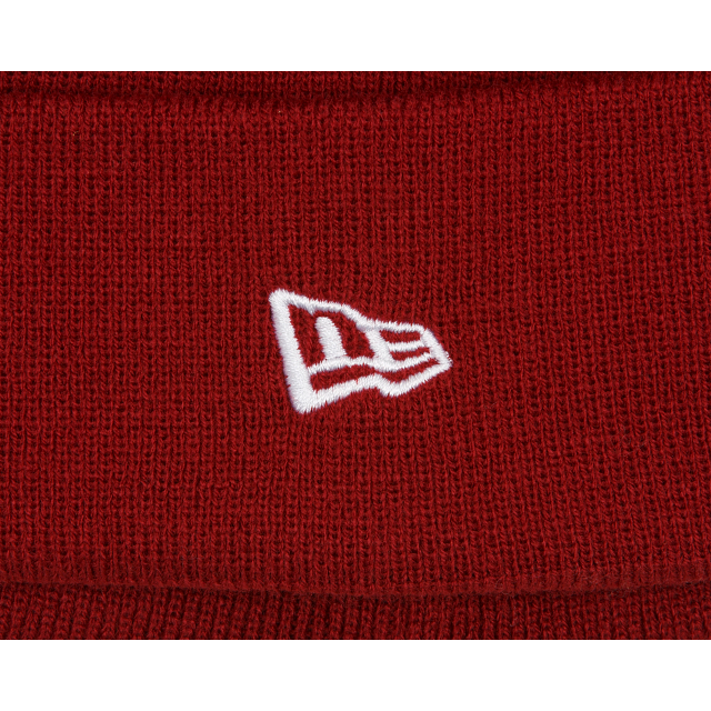 New Era Basic Red Knit Hat