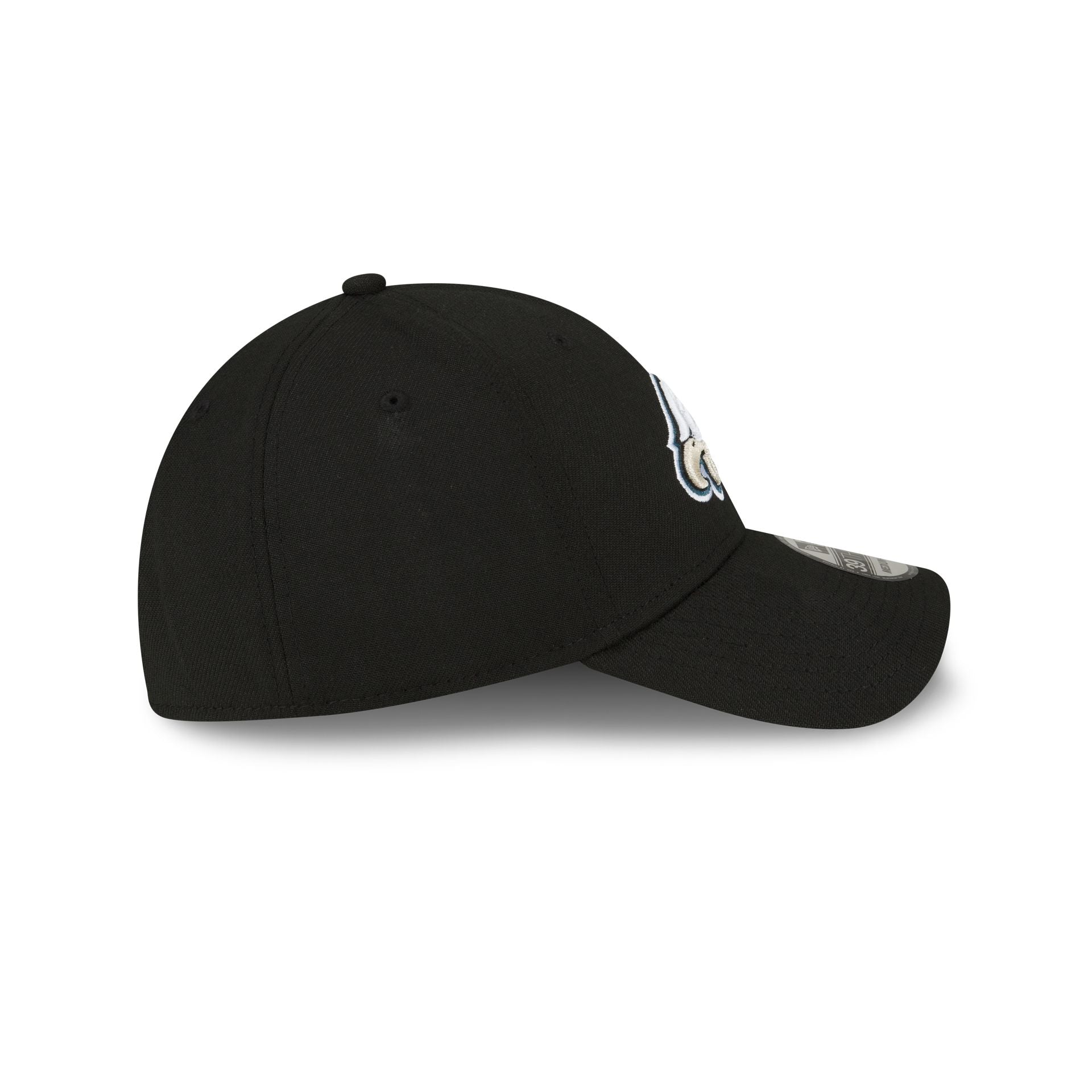 Philadelphia Eagles Team Classic Black 39THIRTY Stretch Fit Hat