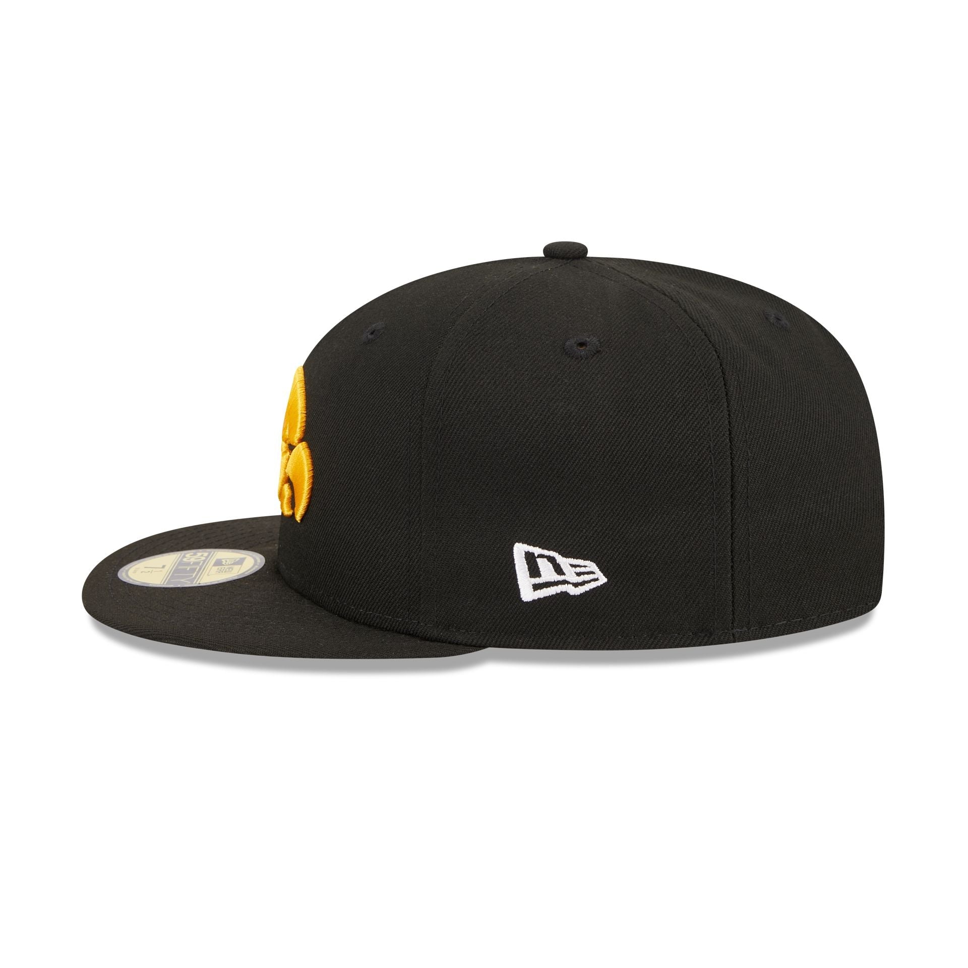 Iowa Hawkeyes Black 59FIFTY Fitted Hat
