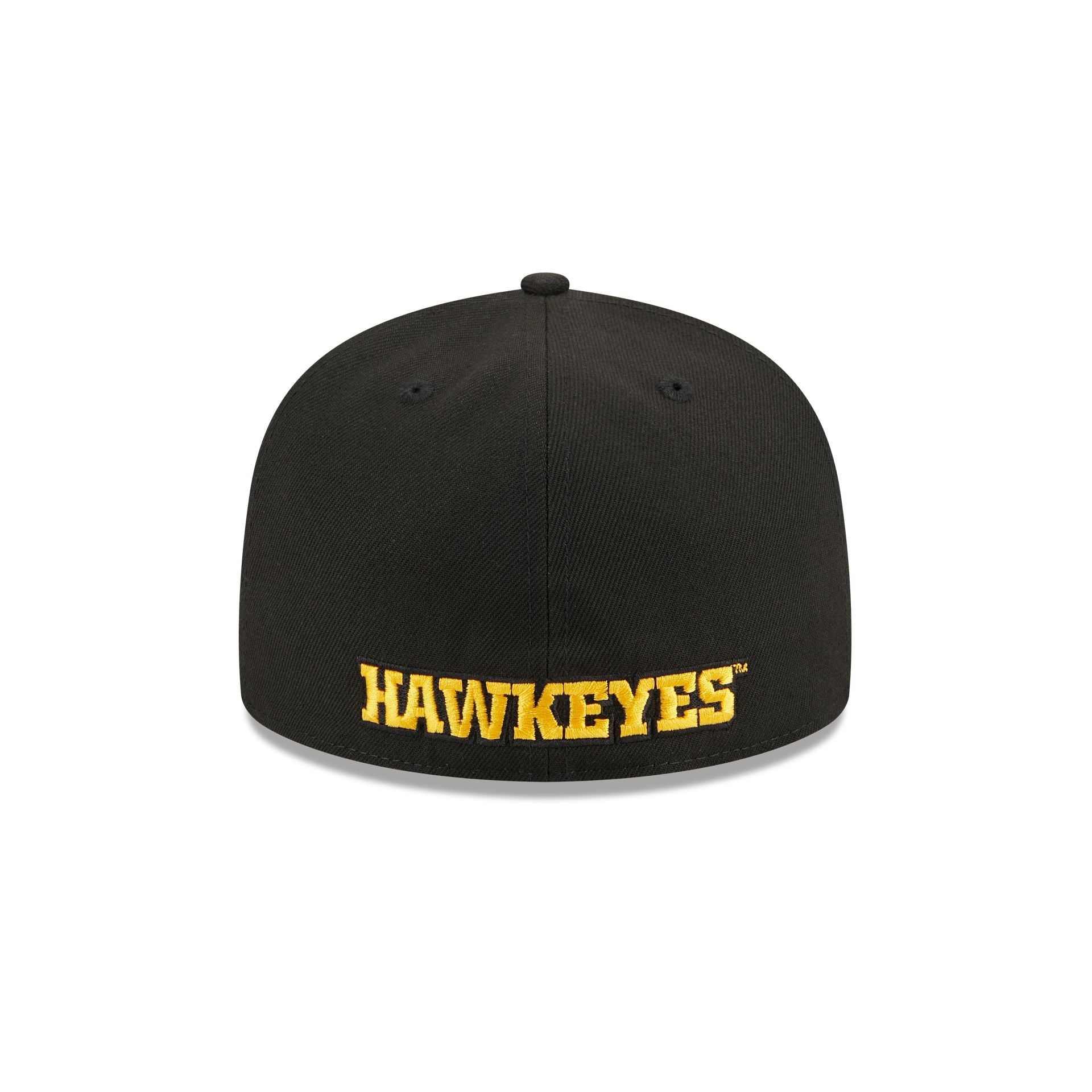 Iowa Hawkeyes Black 59FIFTY Fitted Hat