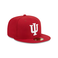 Indiana Hoosiers Red 59FIFTY Fitted Hat