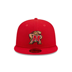 Maryland Terrapins Red 59FIFTY Fitted Hat