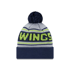 Dallas Wings Team Pom Knit Hat