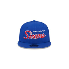 Philadelphia 76ers Script Kids 9FIFTY Snapback Hat