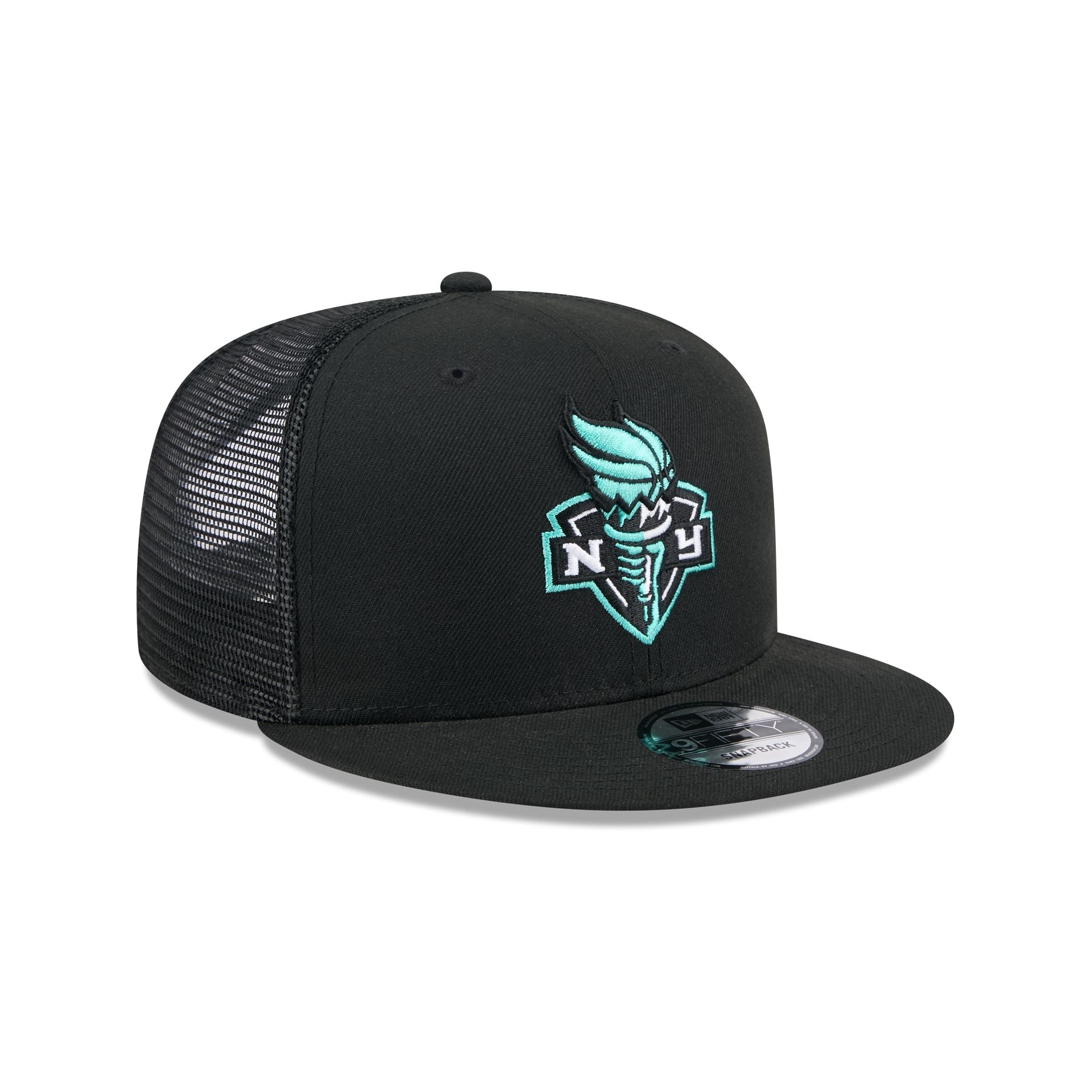 New York Liberty Black 9FIFTY Trucker Hat