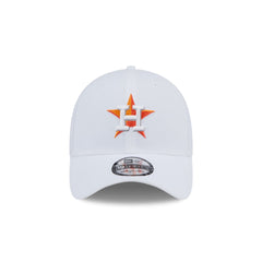 Houston Astros Optic White 39THIRTY Stretch Fit Hat