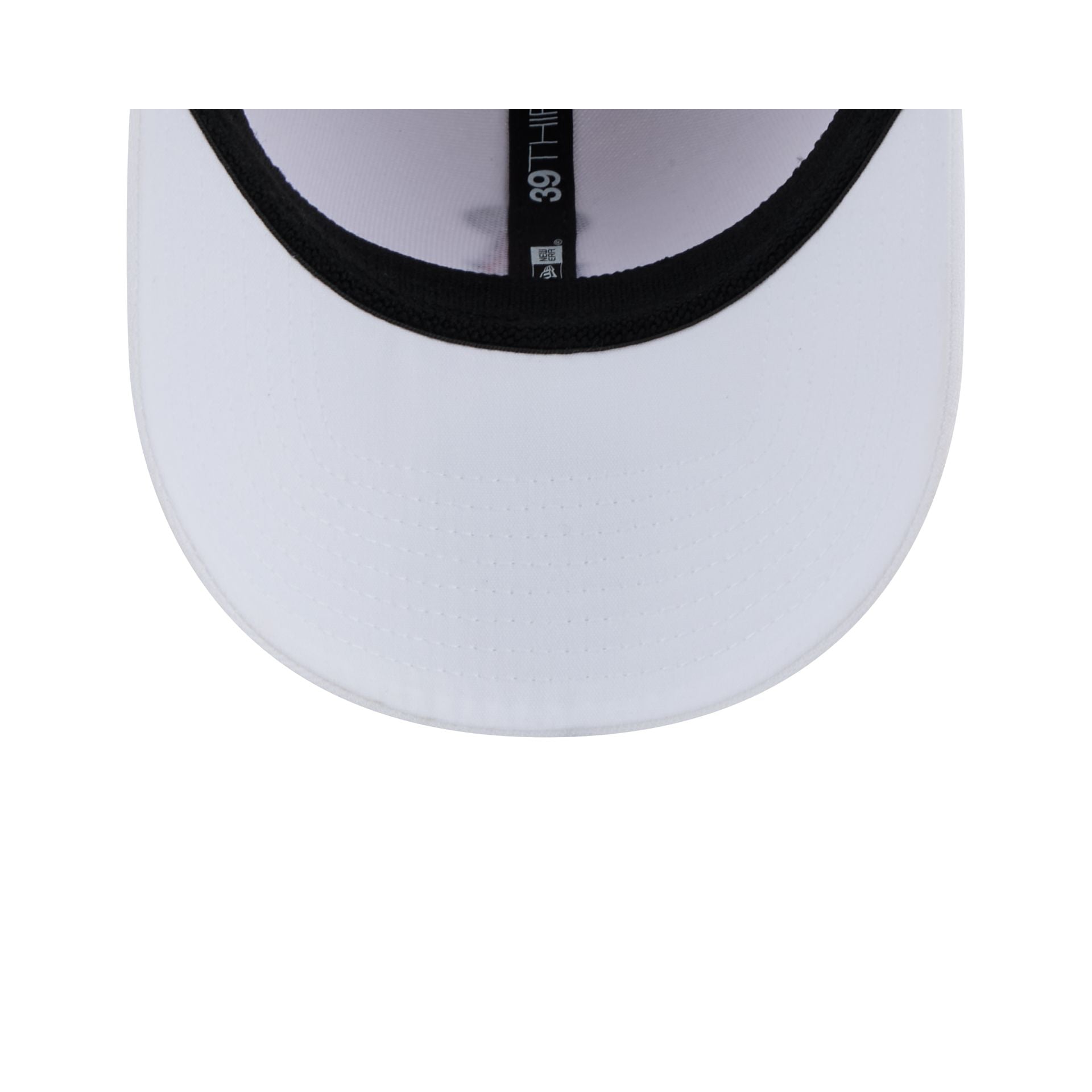 Los Angeles Angels Optic White 39THIRTY Stretch Fit Hat