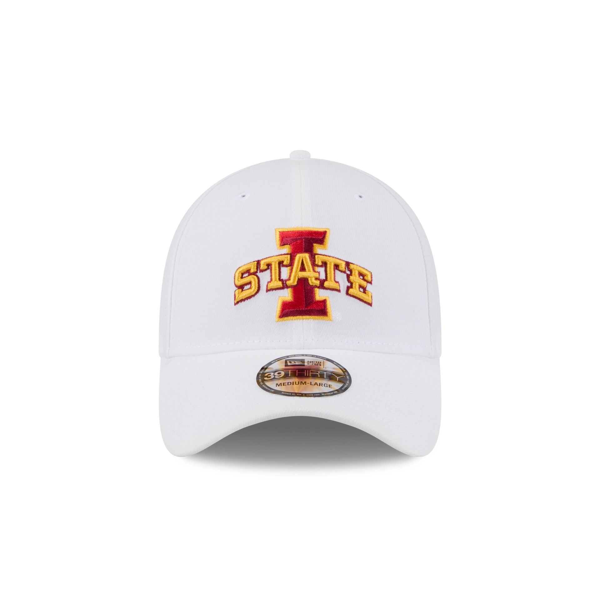 Iowa State Cyclones Optic White 39THIRTY Stretch Fit Hat