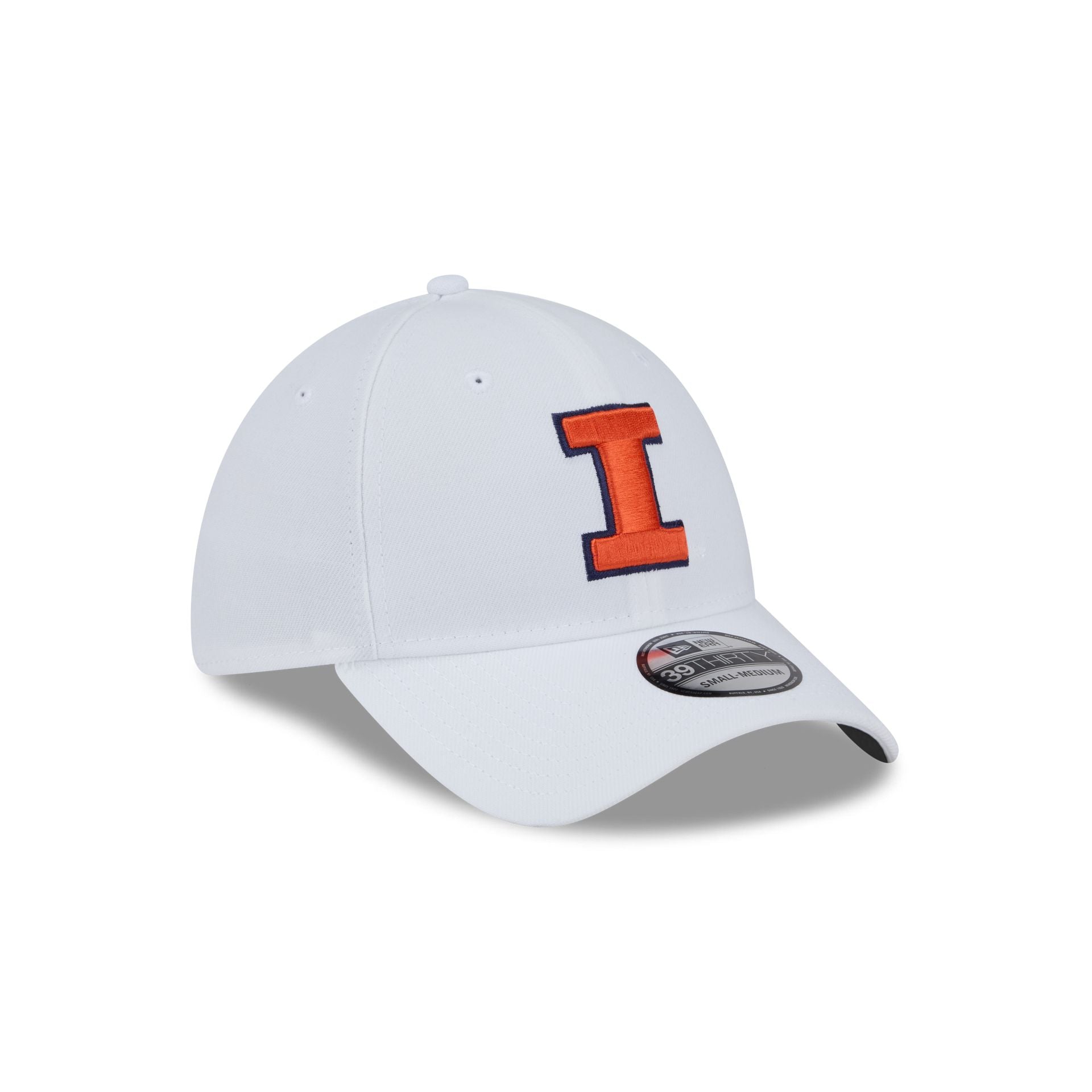 Illinois Fighting Illini Optic White 39THIRTY Stretch Fit Hat