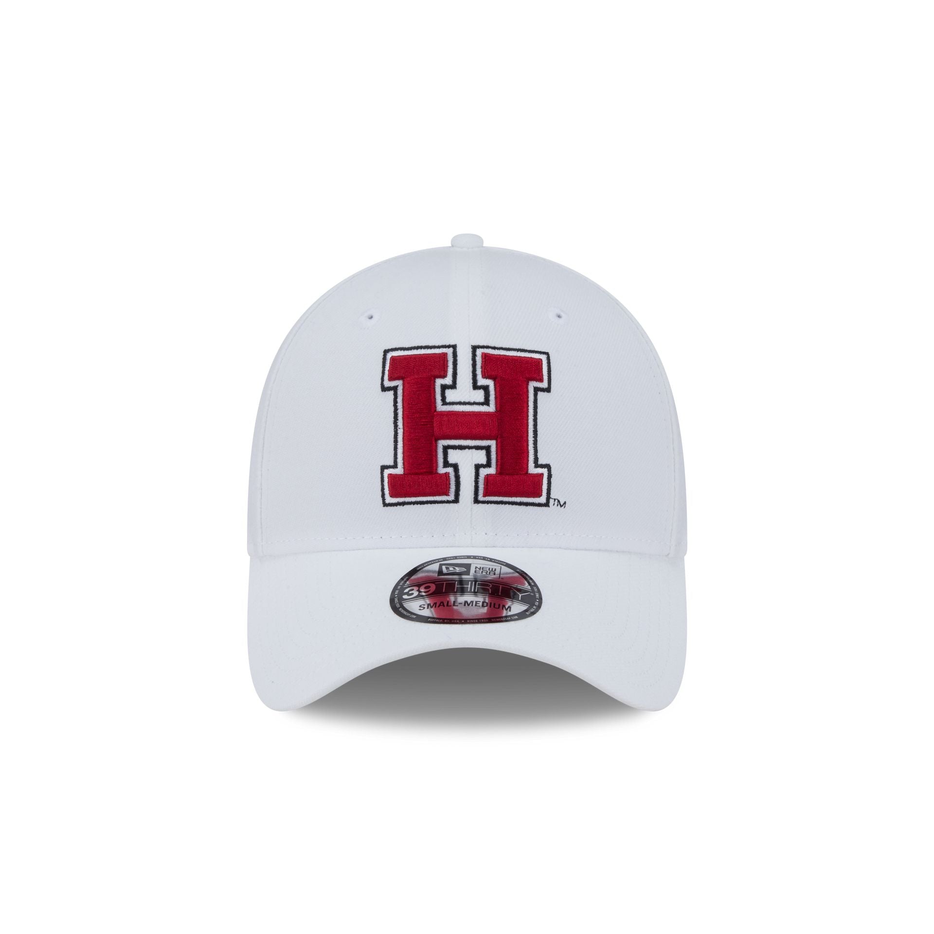 Harvard Crimson Optic White 39THIRTY Stretch Fit Hat