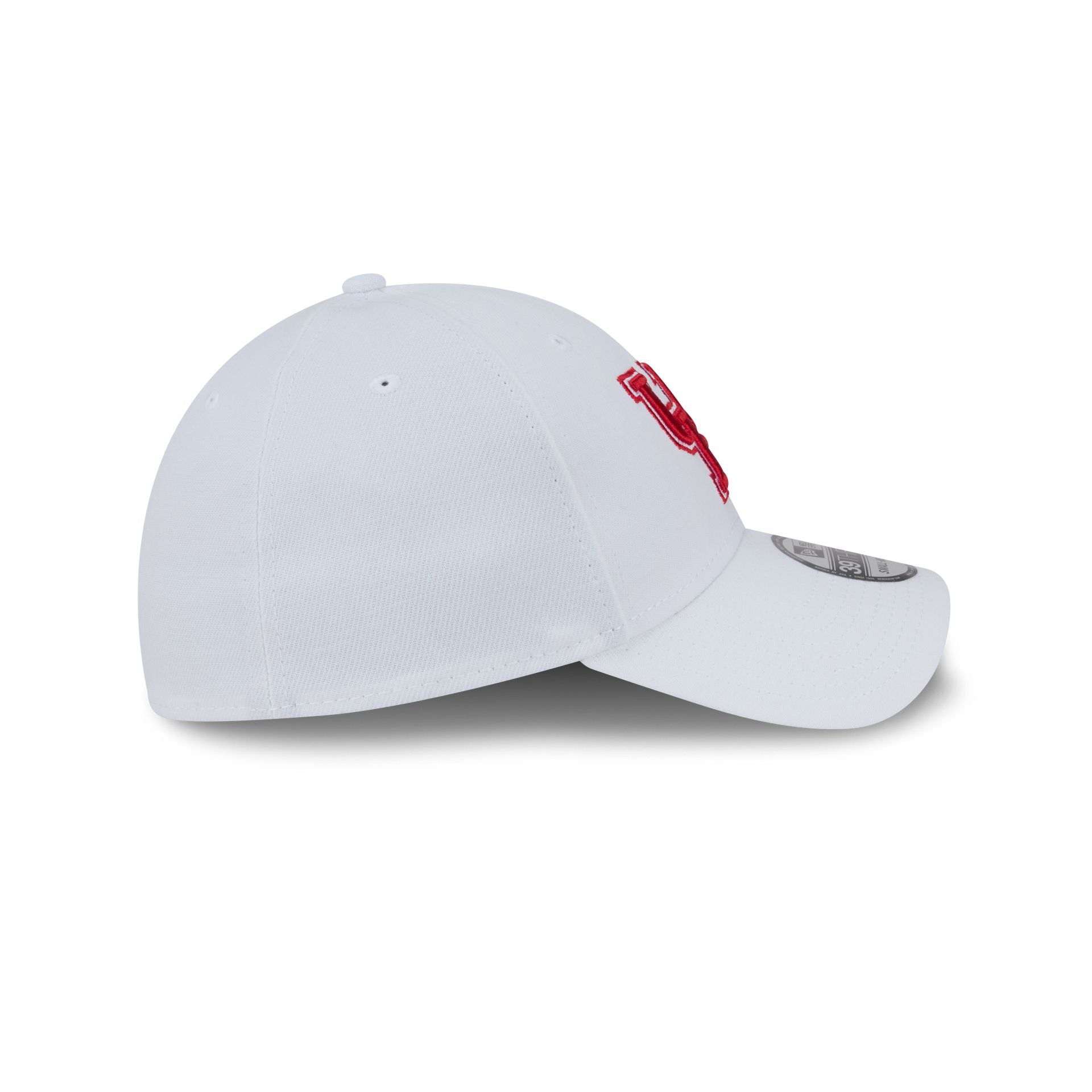 Houston Cougars Optic White 39THIRTY Stretch Fit Hat