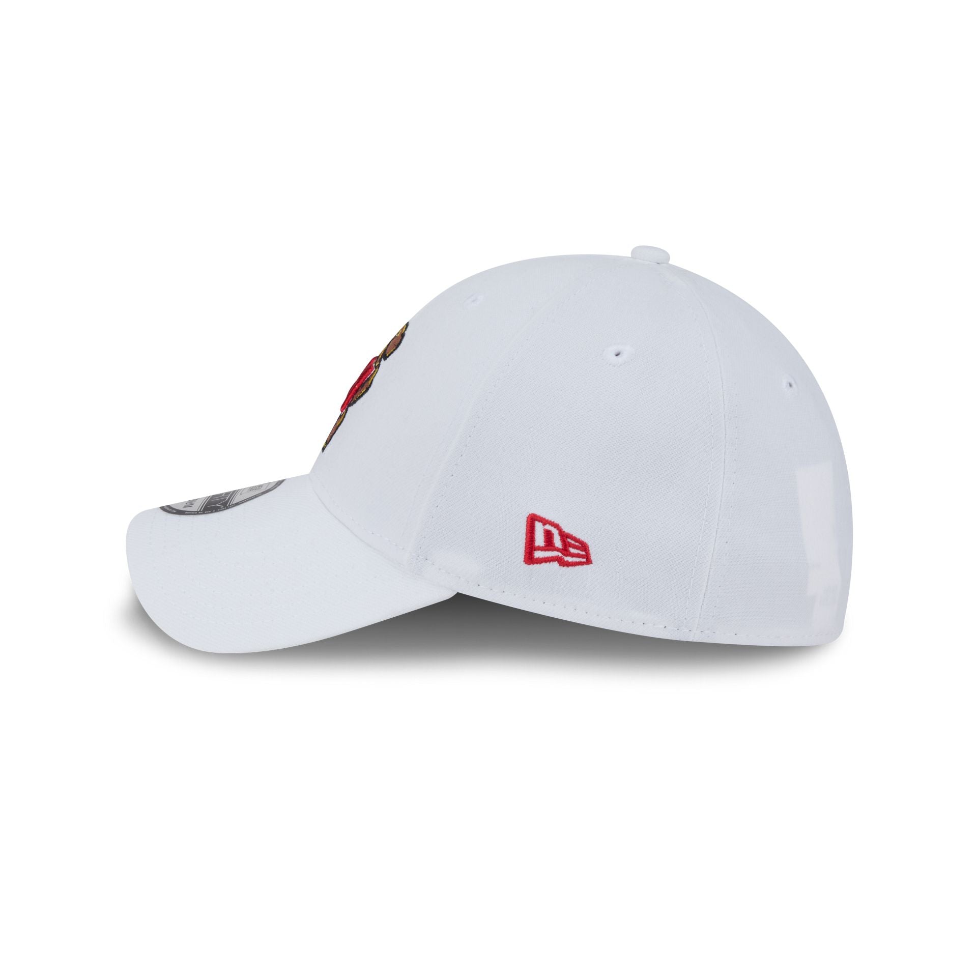Maryland Terrapins Optic White 39THIRTY Stretch Fit Hat