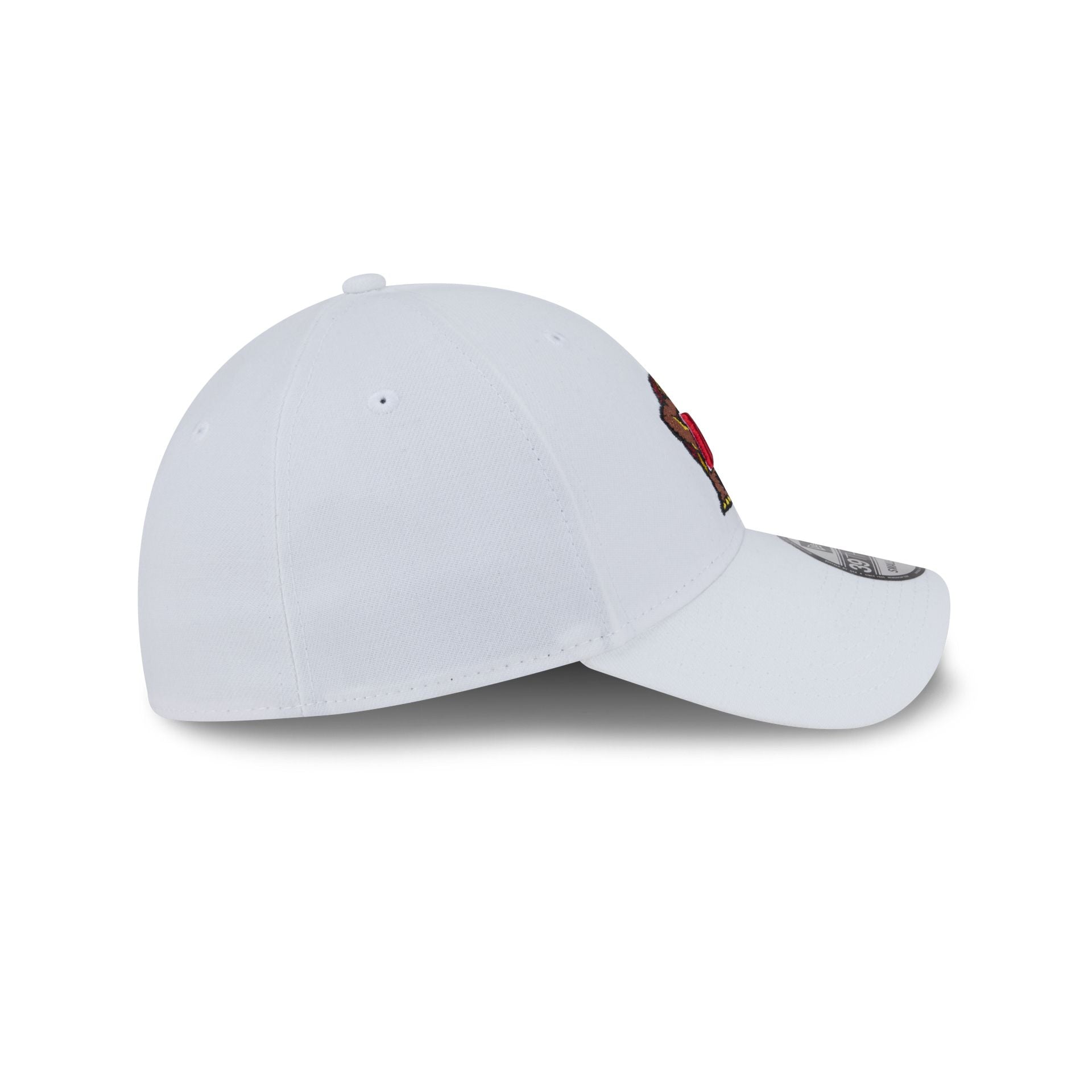 Maryland Terrapins Optic White 39THIRTY Stretch Fit Hat