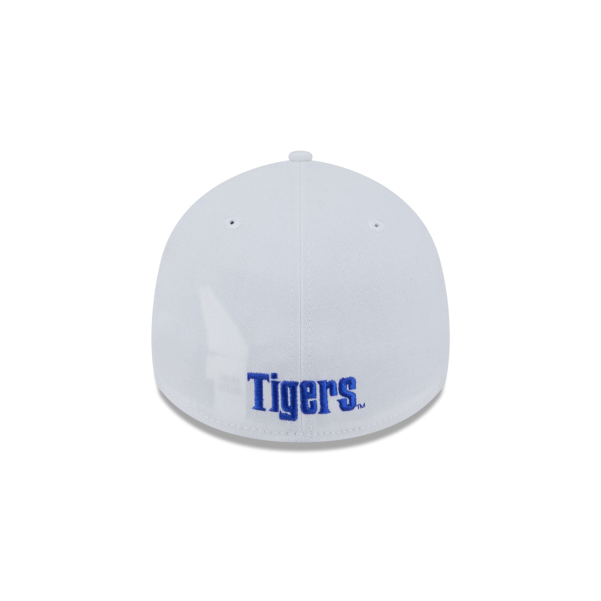 Memphis Tigers Optic White 39THIRTY Stretch Fit Hat