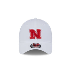 Nebraska Cornhuskers Optic White 39THIRTY Stretch Fit Hat