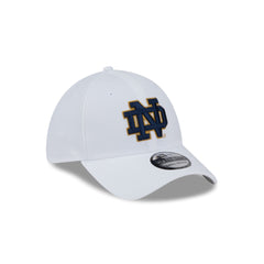 Notre Dame Fighting Irish Optic White 39THIRTY Stretch Fit Hat