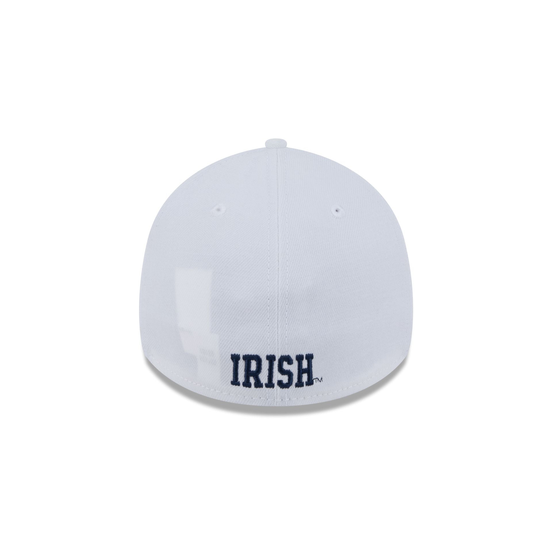 Notre Dame Fighting Irish Optic White 39THIRTY Stretch Fit Hat
