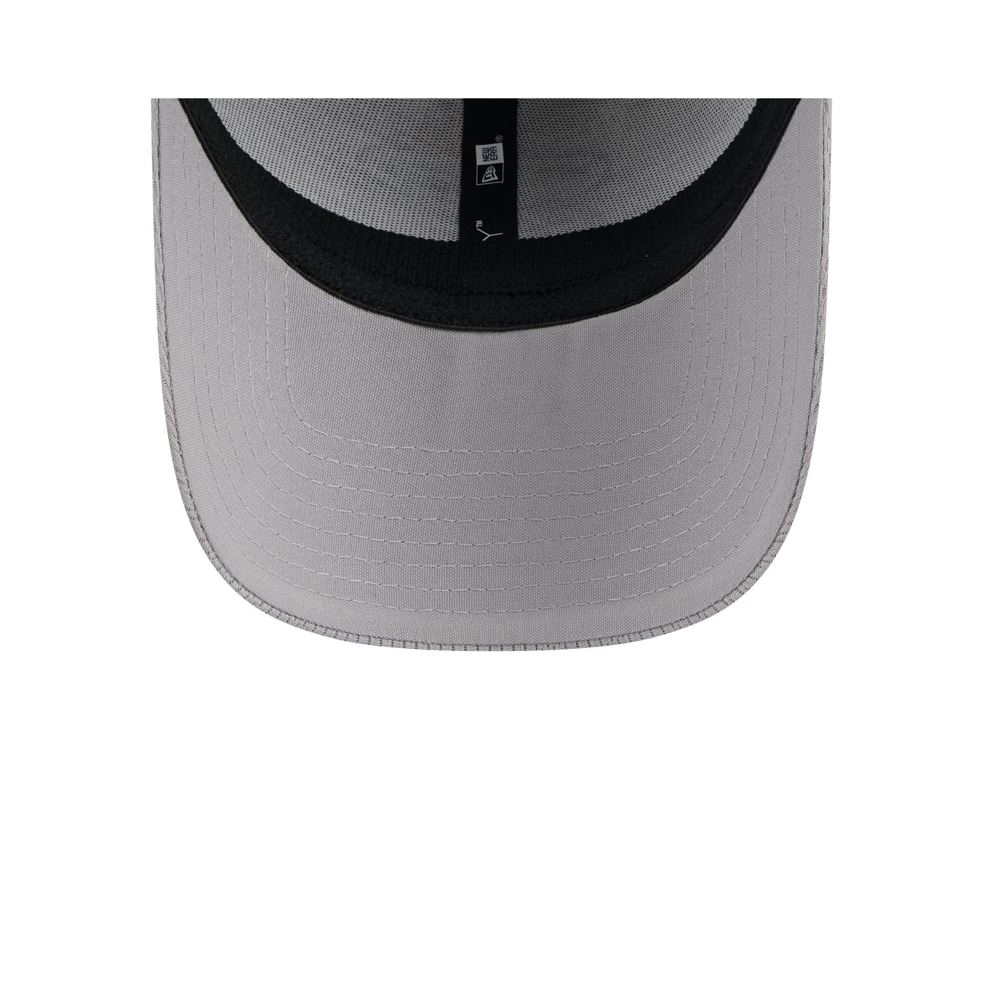 Miami Heat Gray 9FORTY Stretch-Snap Hat