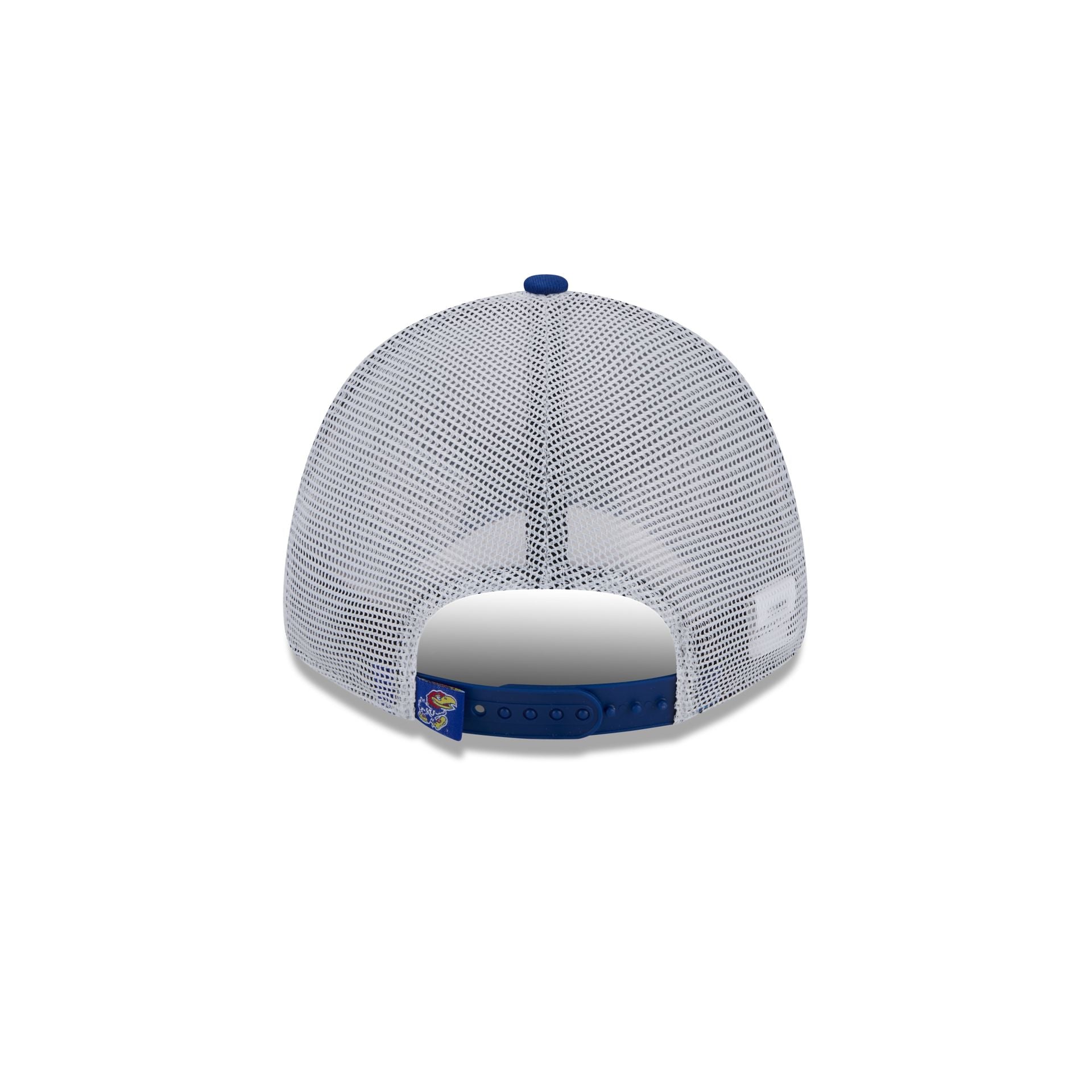 Kansas Jayhawks Blue 9FORTY Trucker Hat