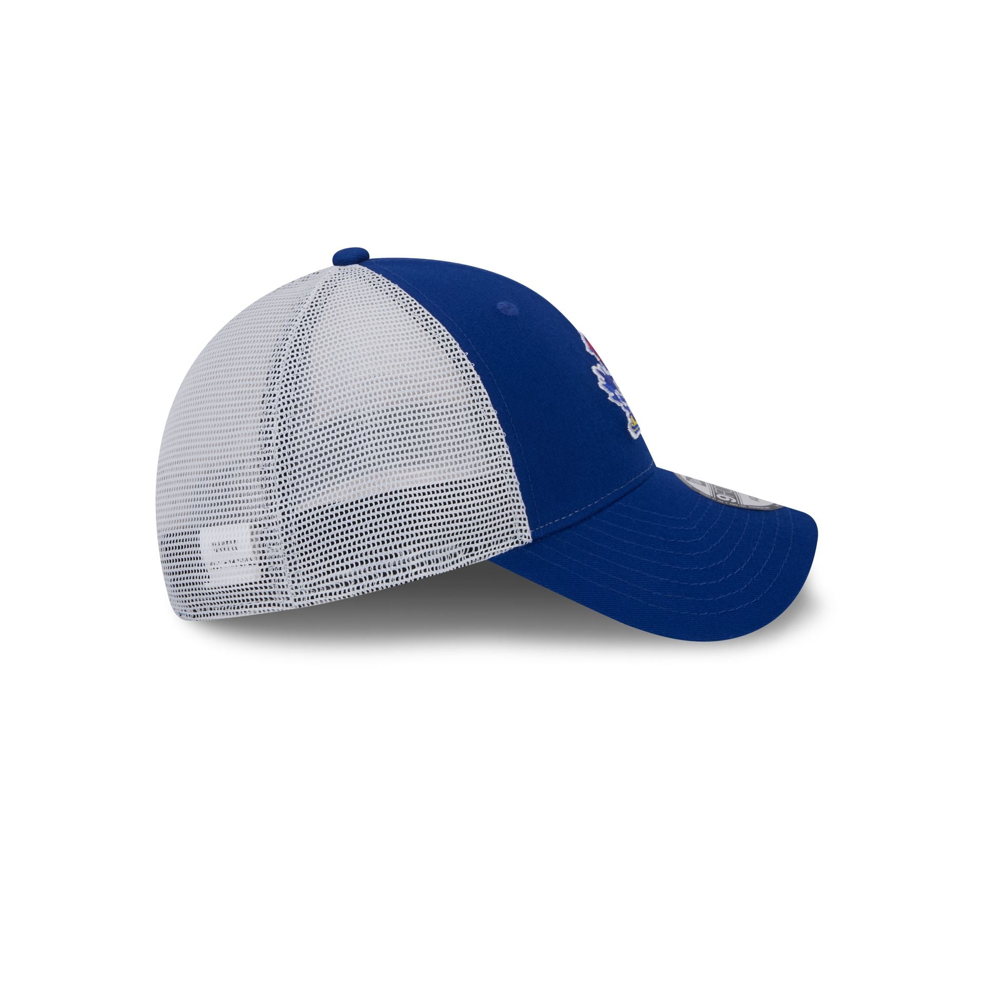 Kansas Jayhawks Blue 9FORTY Trucker Hat