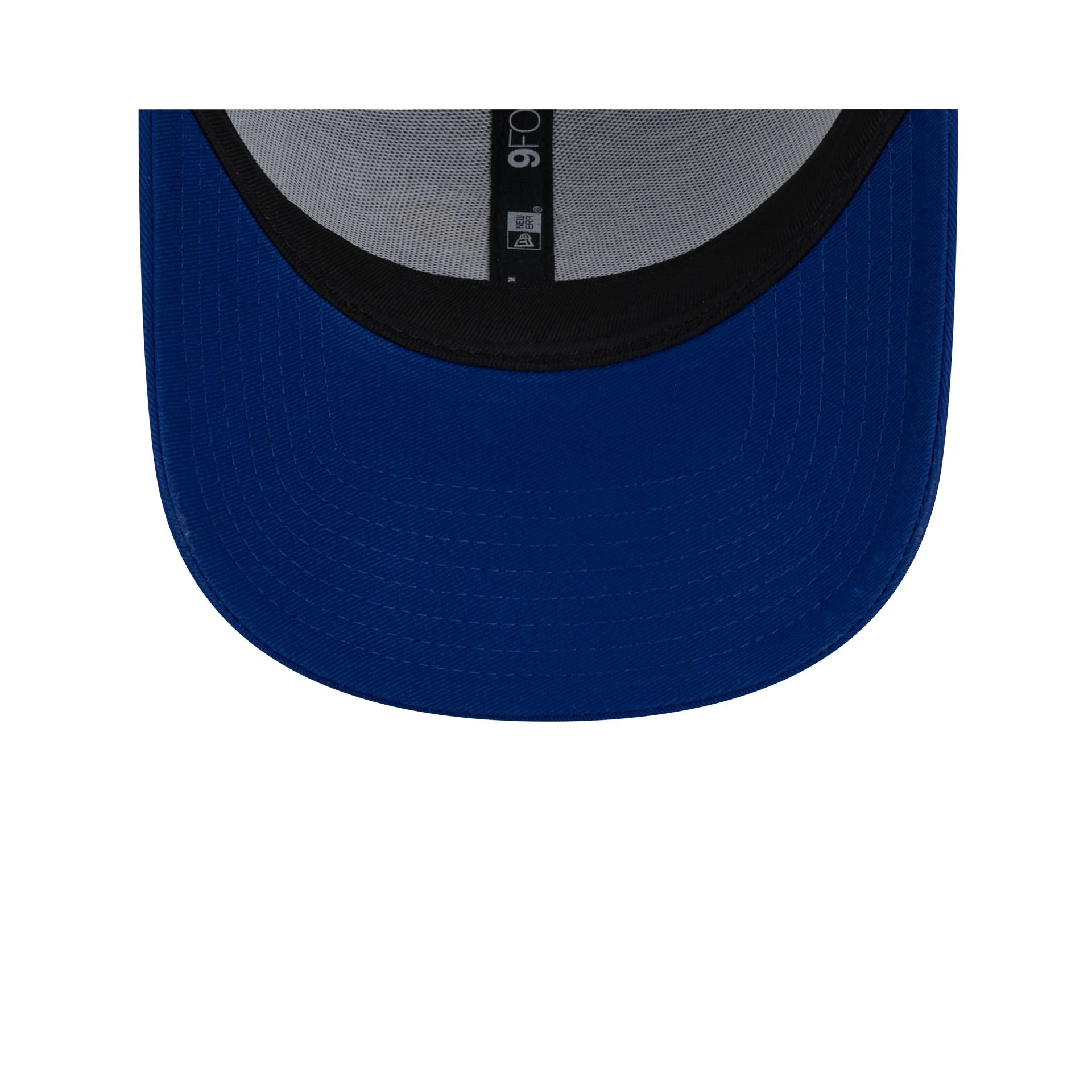 Kansas Jayhawks Blue 9FORTY Trucker Hat