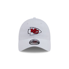 Kansas City Chiefs White 9TWENTY Adjustable Hat