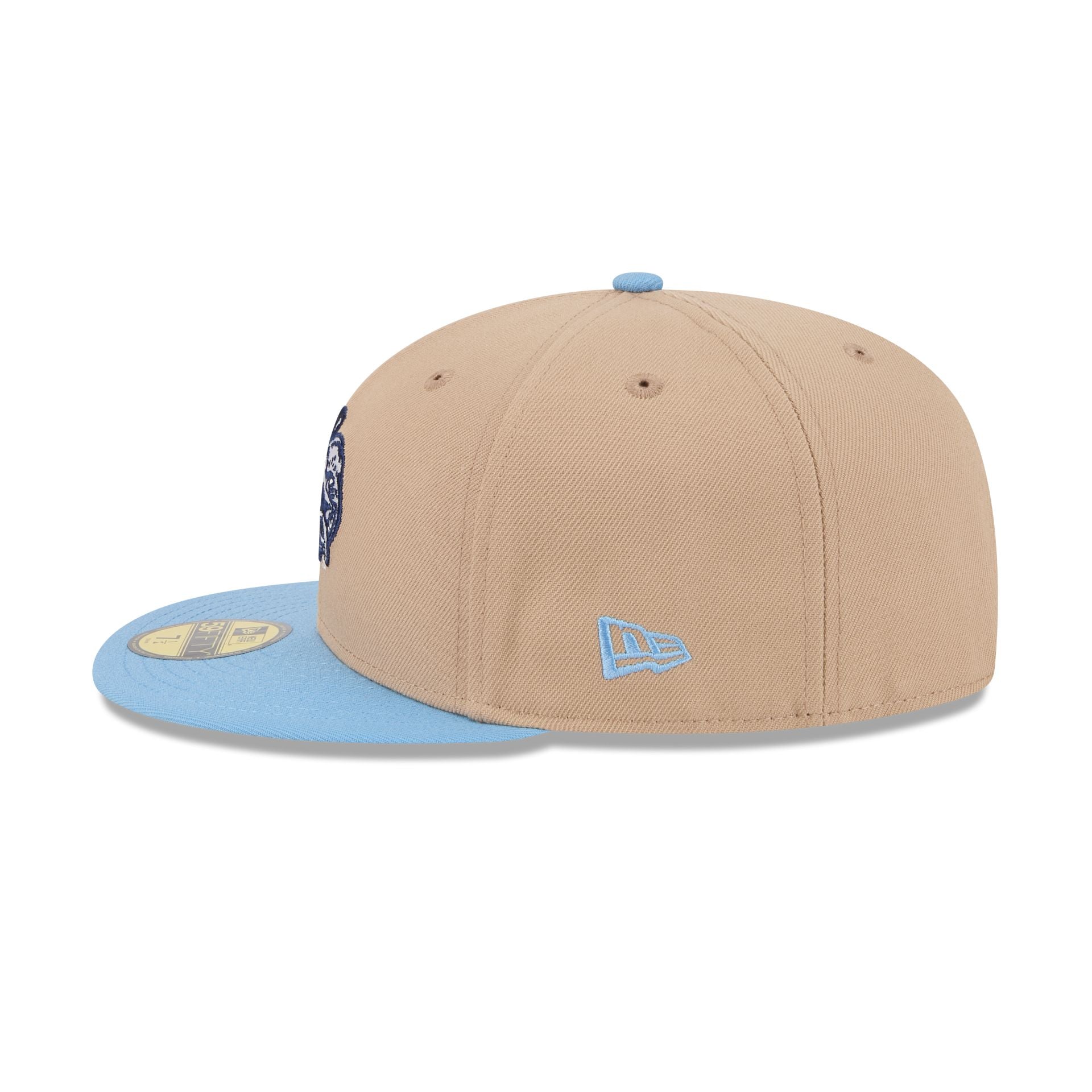 North Carolina Tar Heels Camel College Vault 59FIFTY Fitted Hat