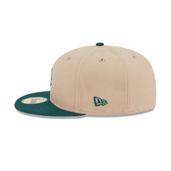 Michigan State Spartans Camel College Vault 59FIFTY Fitted Hat