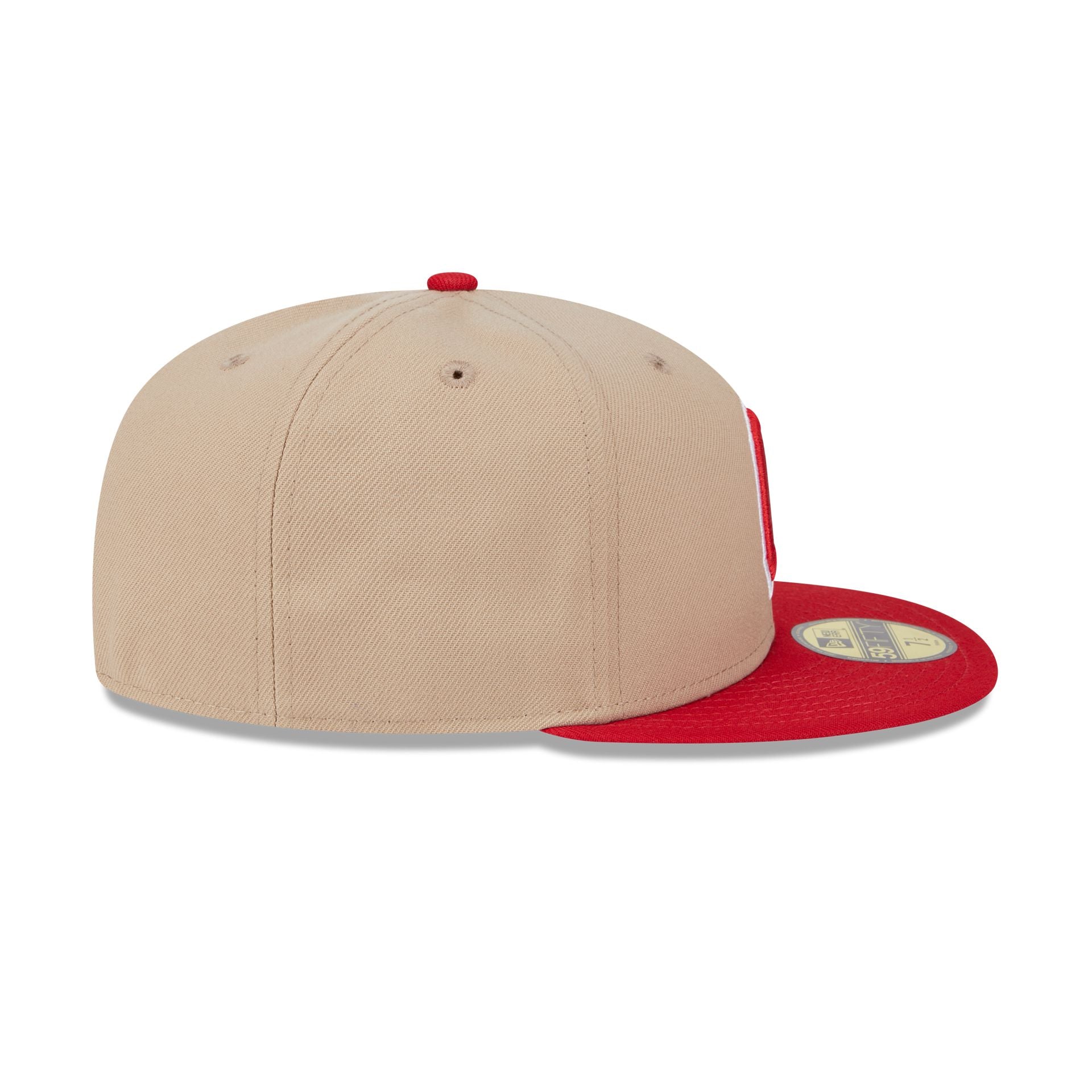 Ohio State Buckeyes Camel College Vault 59FIFTY Fitted Hat