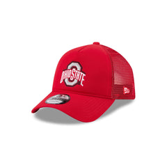 Ohio State Buckeyes Go-To 9FORTY A-Frame Trucker Hat