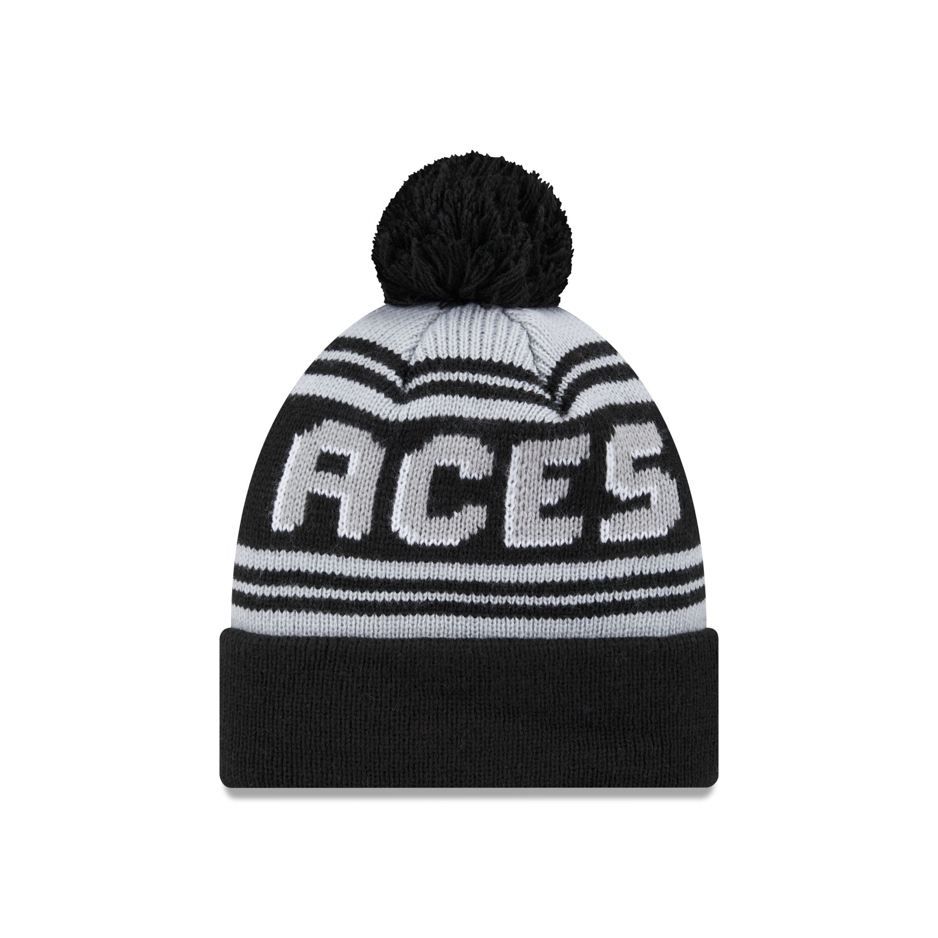 Las Vegas Aces Team Pom Knit Hat