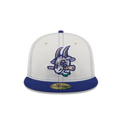 Hartford Yard Goats Sandy Linen 59FIFTY Fitted Hat