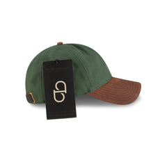New Era Cap Heavy Twill Green 9TWENTY Adjustable Hat