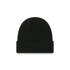 New Era Cap Black Waffle Knit Beanie