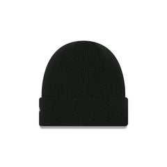 New Era Cap Black Waffle Knit Beanie